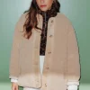 Promod ADELE en moumoute réversible - Beige New