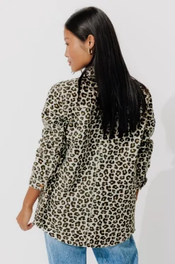 Promod ALMA veste surchemise léopard - Imprimé écru Impriméécru Flash Sale