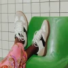Promod Baskets tricolores Femme - Ecru Sale