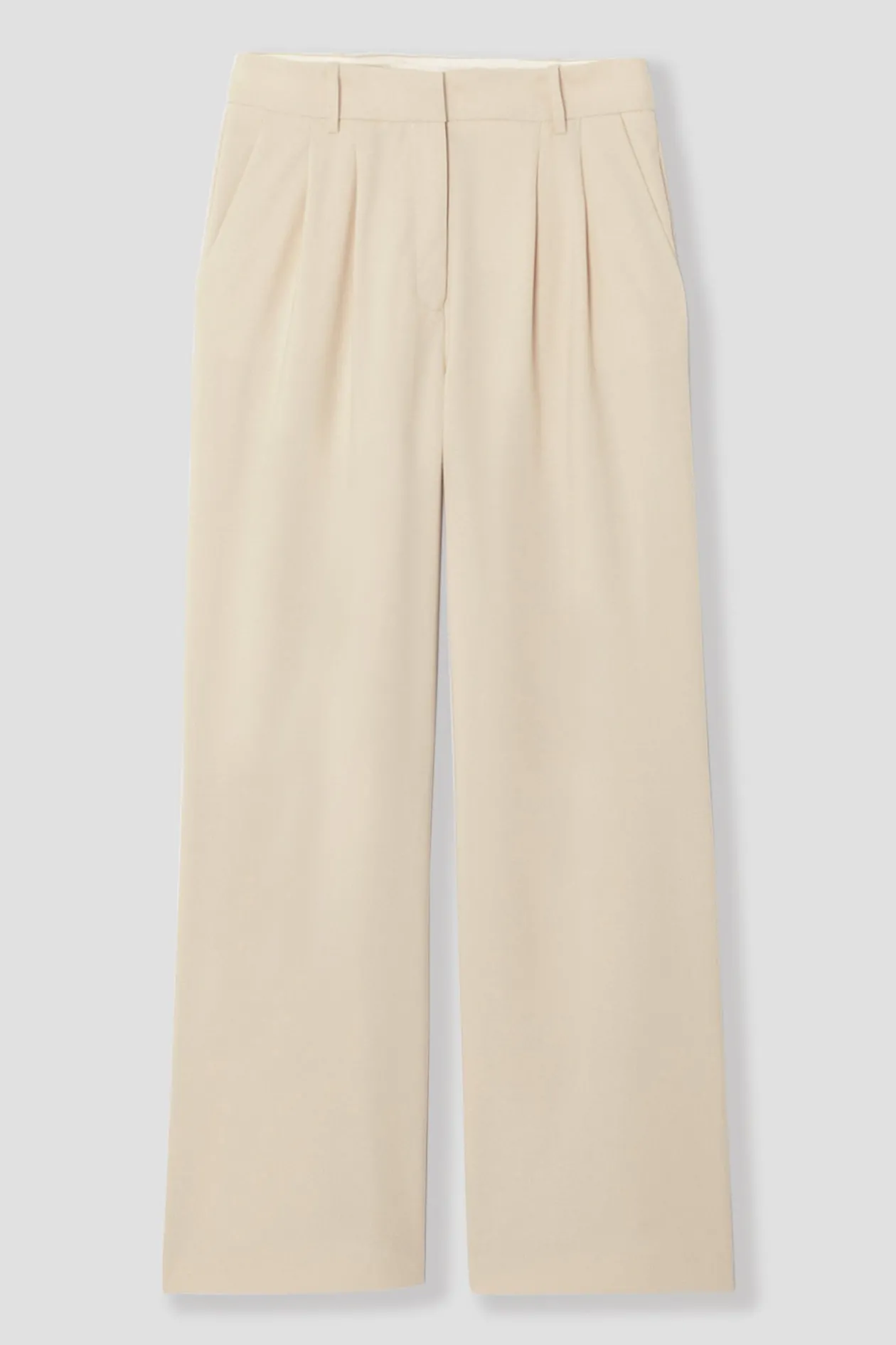 Promod BILLY Pantalon large Femme - Beige Discount