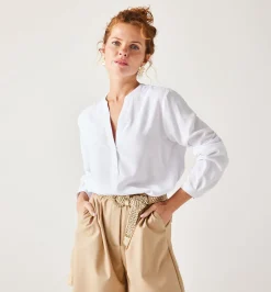 Promod Blouse droite Femme - Blanc Cheap