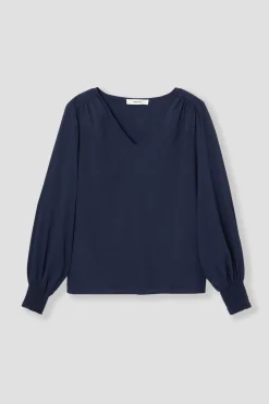 Promod Blouse Femme éco-conçue - Marine Hot