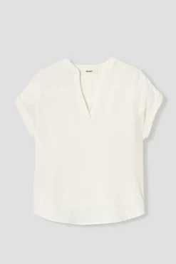 Promod Blouse unie Femme - Ecru Discount
