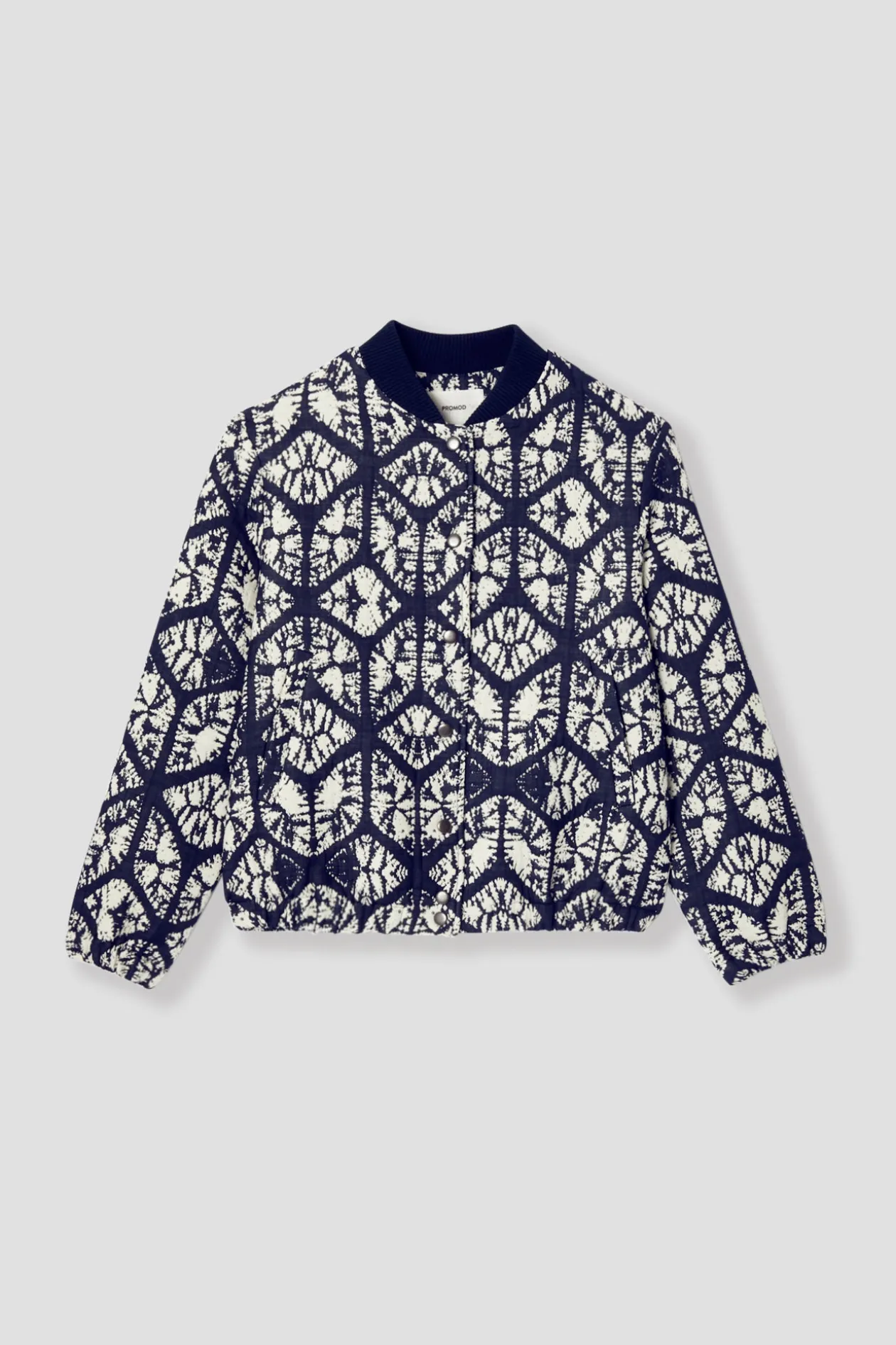 Promod Blouson bomber ikat Femme - Imprimé marine Imprimémarine Fashion