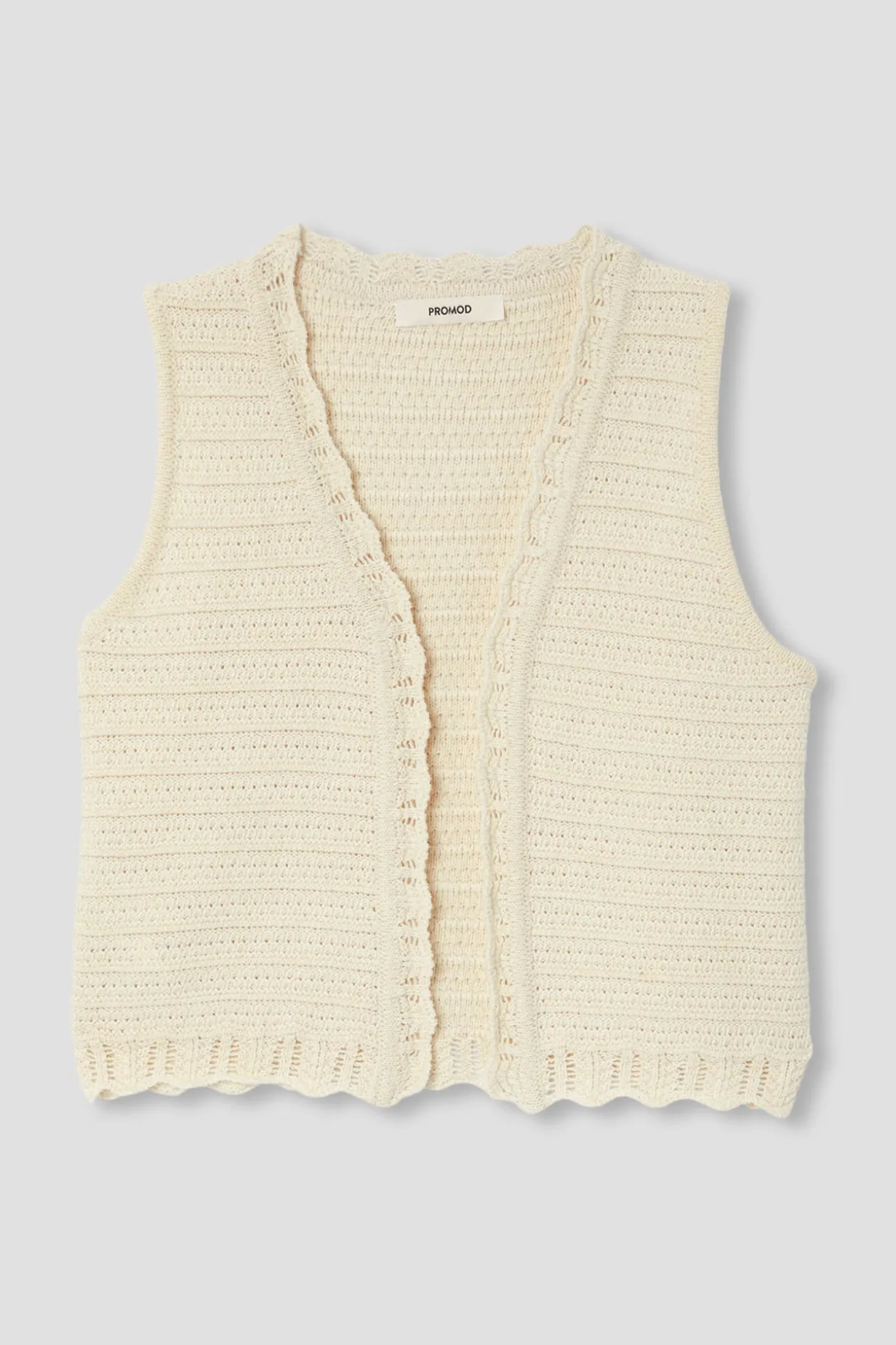 Promod Boléro en tricot Femme - Ecru Fashion