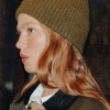 Promod Bonnet côtelé Femme - Vert olive Vertolive Sale