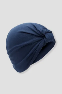 Promod Bonnet-turban en jersey Femme - Marine Hot