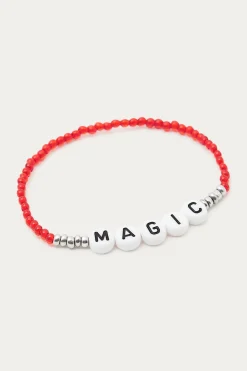 Promod Bracelet de perles MAGIC - Rouge Shop