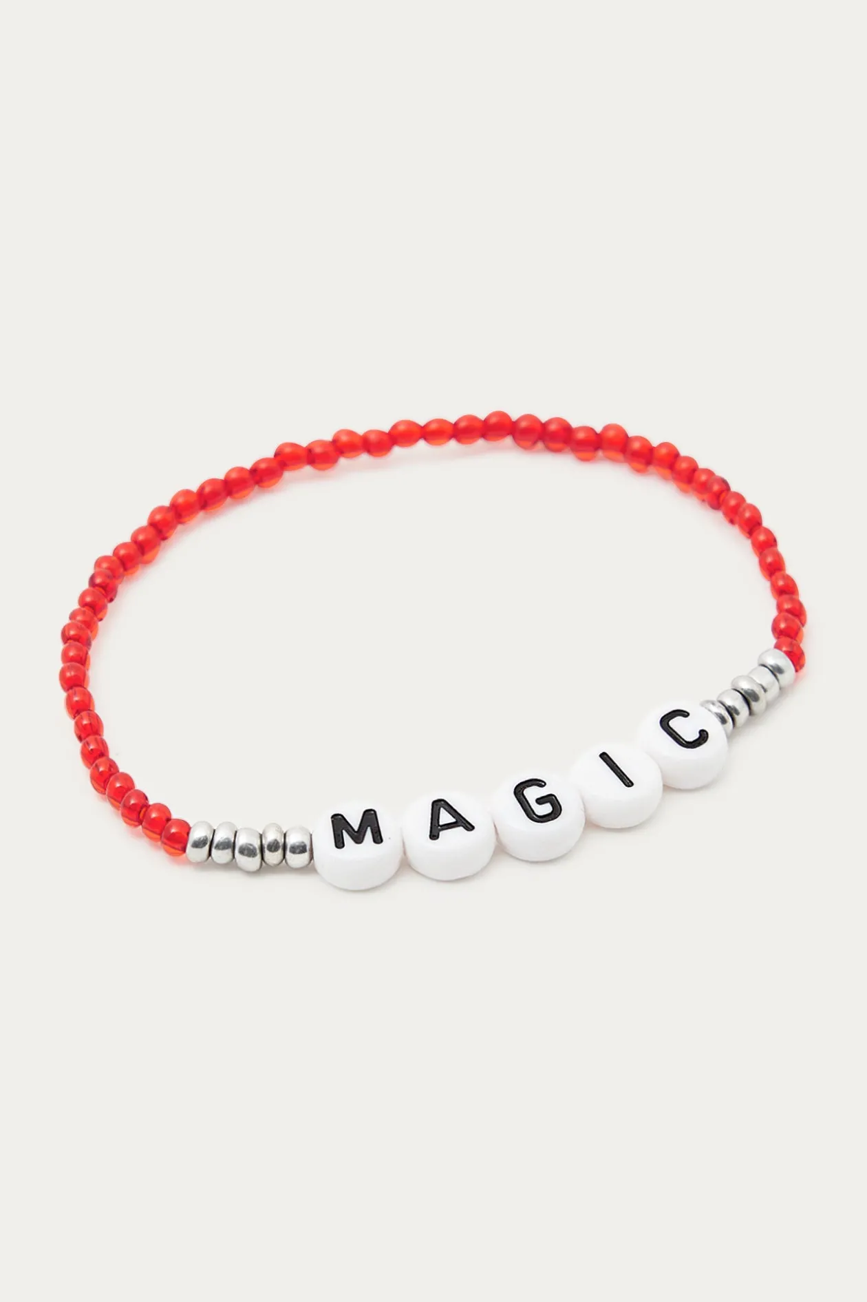 Promod Bracelet de perles MAGIC - Rouge Shop