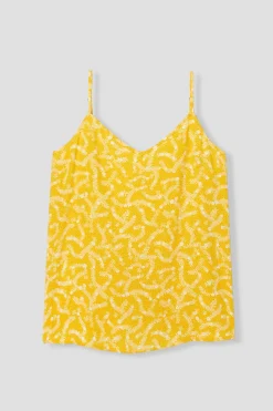 Promod Caraco imprimé Femme - Imprimé ocre Impriméocre Store