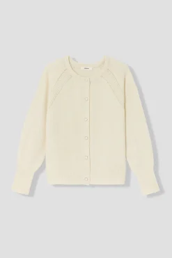 Promod Cardigan boutonné Femme - Ecru Best