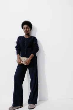 Promod Cardigan boutonné Femme - Marine Online