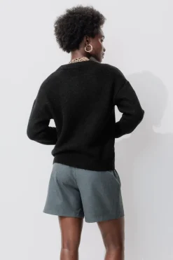 Promod Cardigan col rond Femme - Noir Cheap