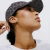Promod Casquette léopard Femme - Imprimé noir Impriménoir Clearance