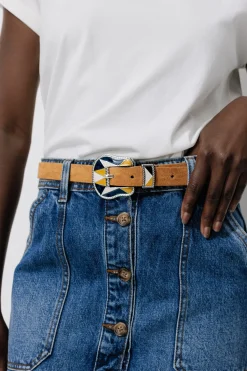 Promod Ceinture western Femme - Camel New