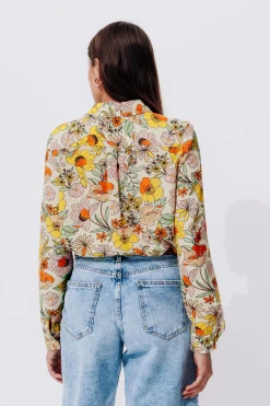 Promod Chemise à fleurs Femme - Imprimé écru Impriméécru Fashion