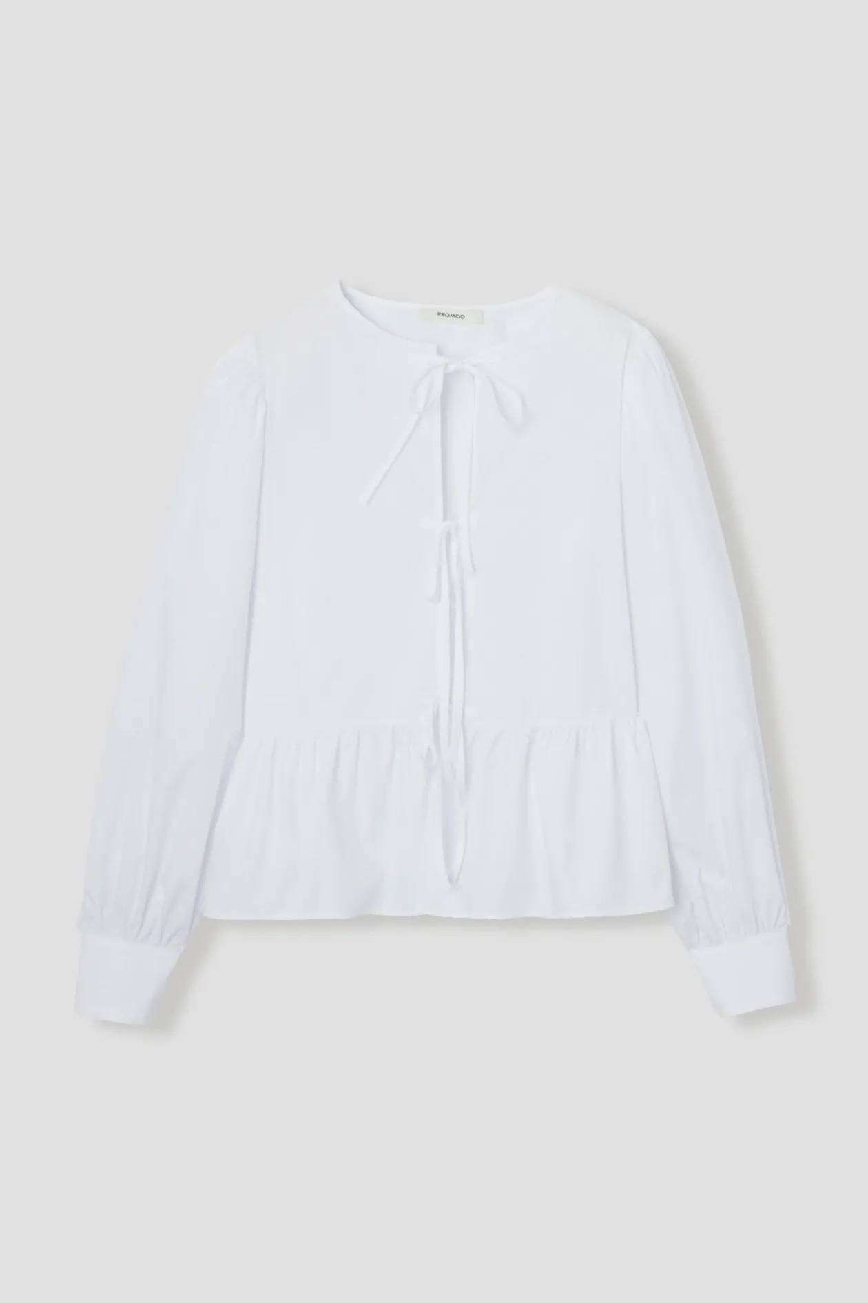 Promod Chemise à nouer Femme - Blanc Sale