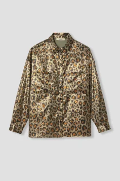 Promod Chemise irisée motif léopard - Imprimé multicolore Imprimémulticolore Best Sale