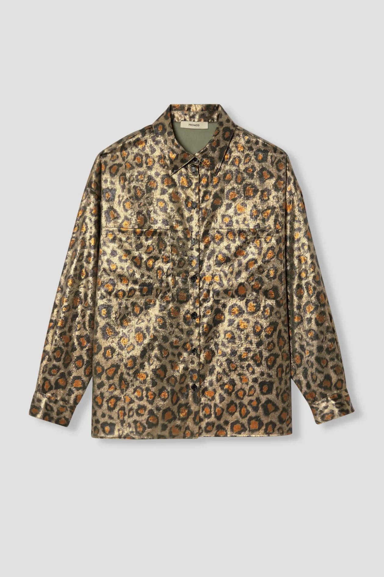 Promod Chemise irisée motif léopard - Imprimé multicolore Imprimémulticolore Best Sale