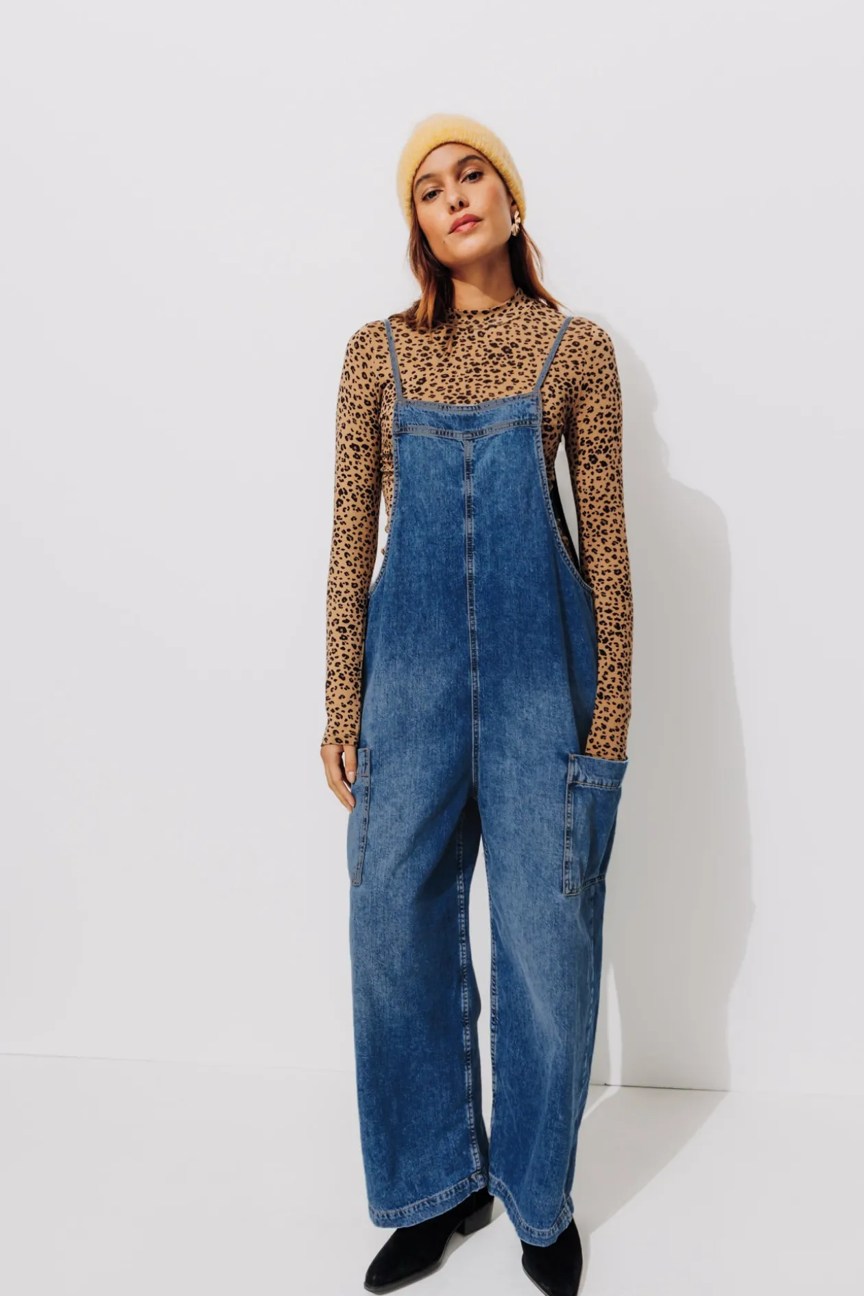 Promod Combinaison-pantalon en jean - Jean moyen Jeanmoyen Best