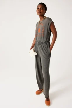 Promod Combinaison-pantalon en jersey - Gris clair Grisclair Cheap
