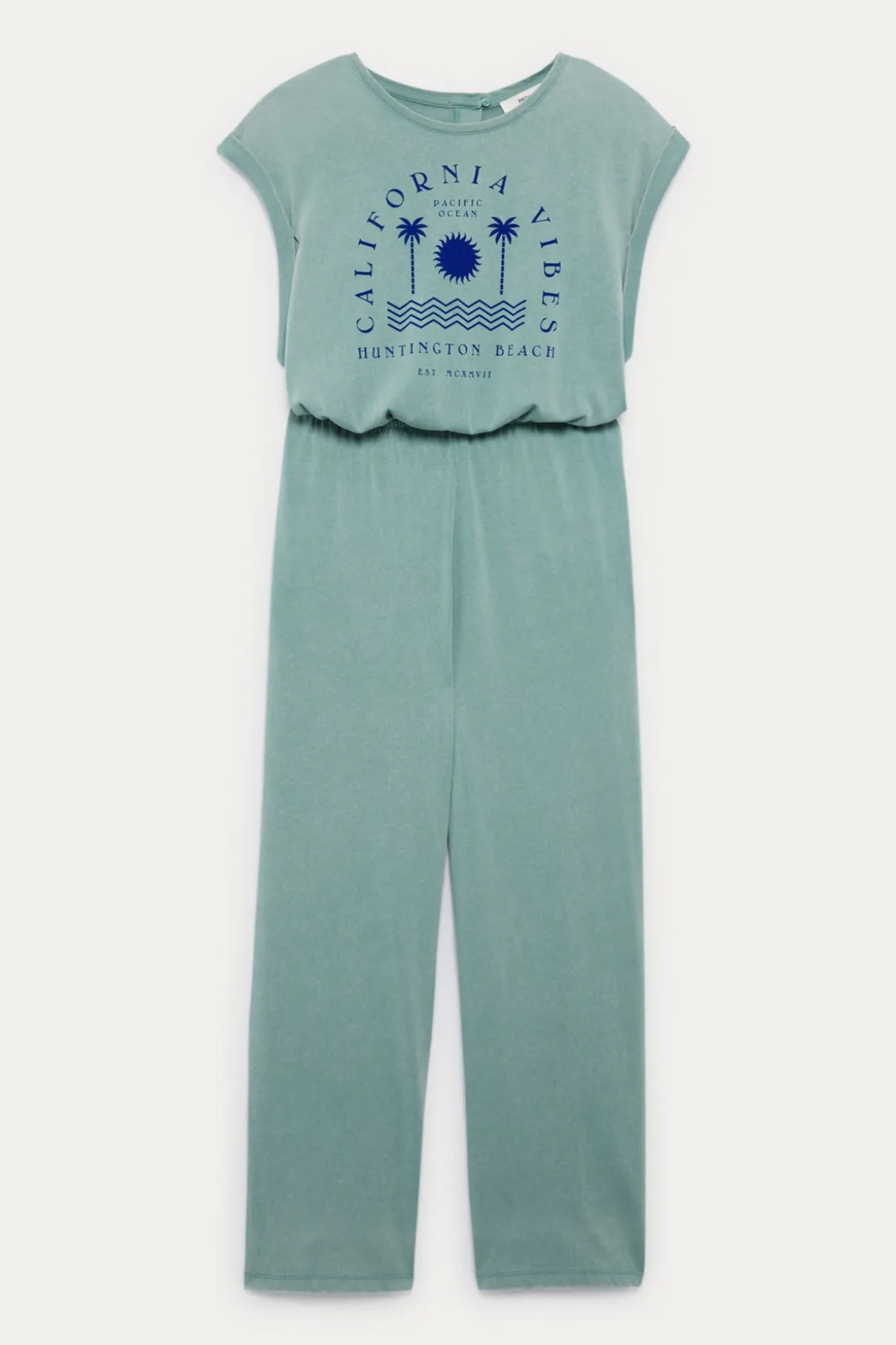 Promod Combinaison-pantalon en jersey - Turquoise Hot