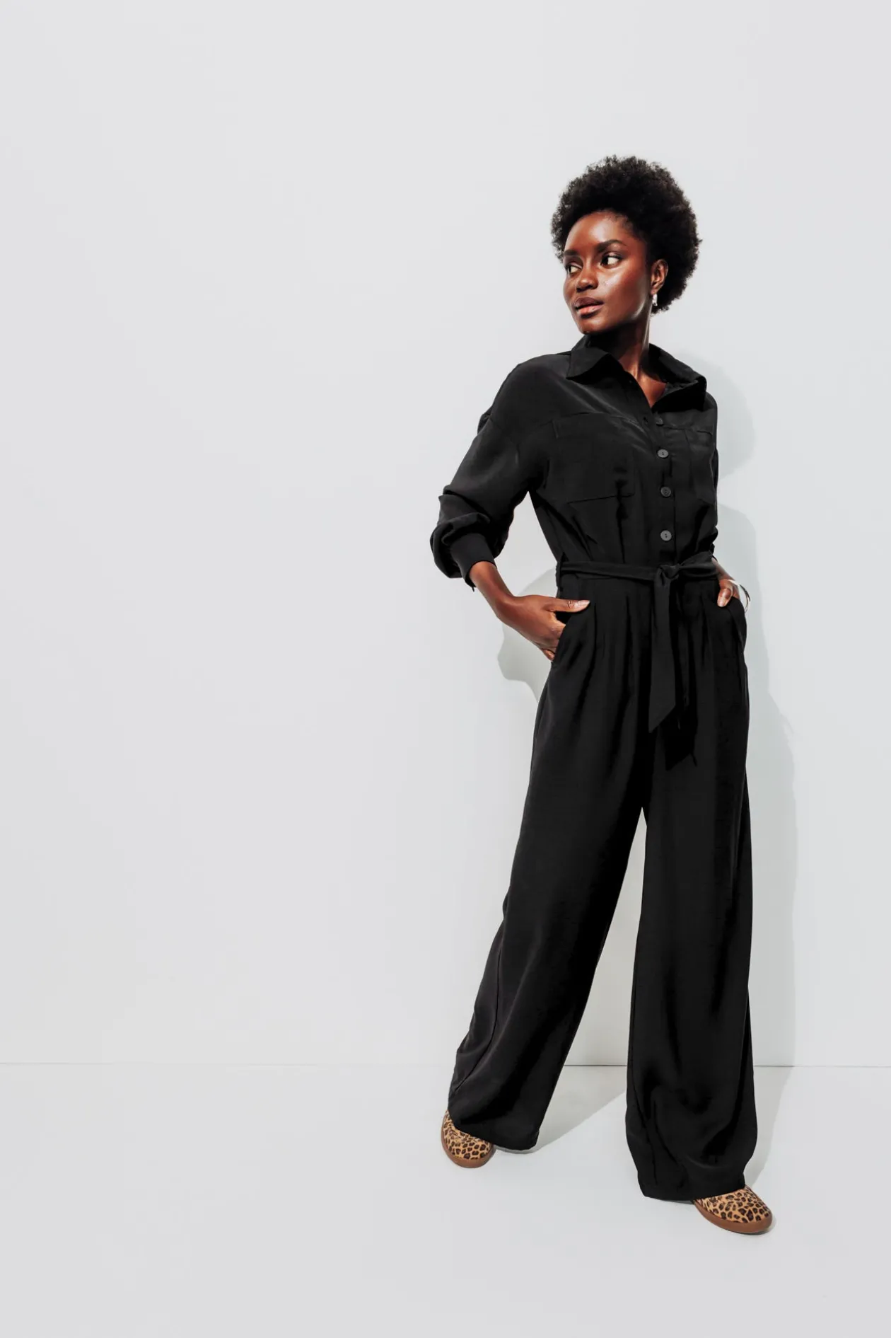Promod Combinaison-pantalon Femme - Noir Fashion