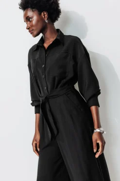 Promod Combinaison-pantalon Femme - Noir Fashion