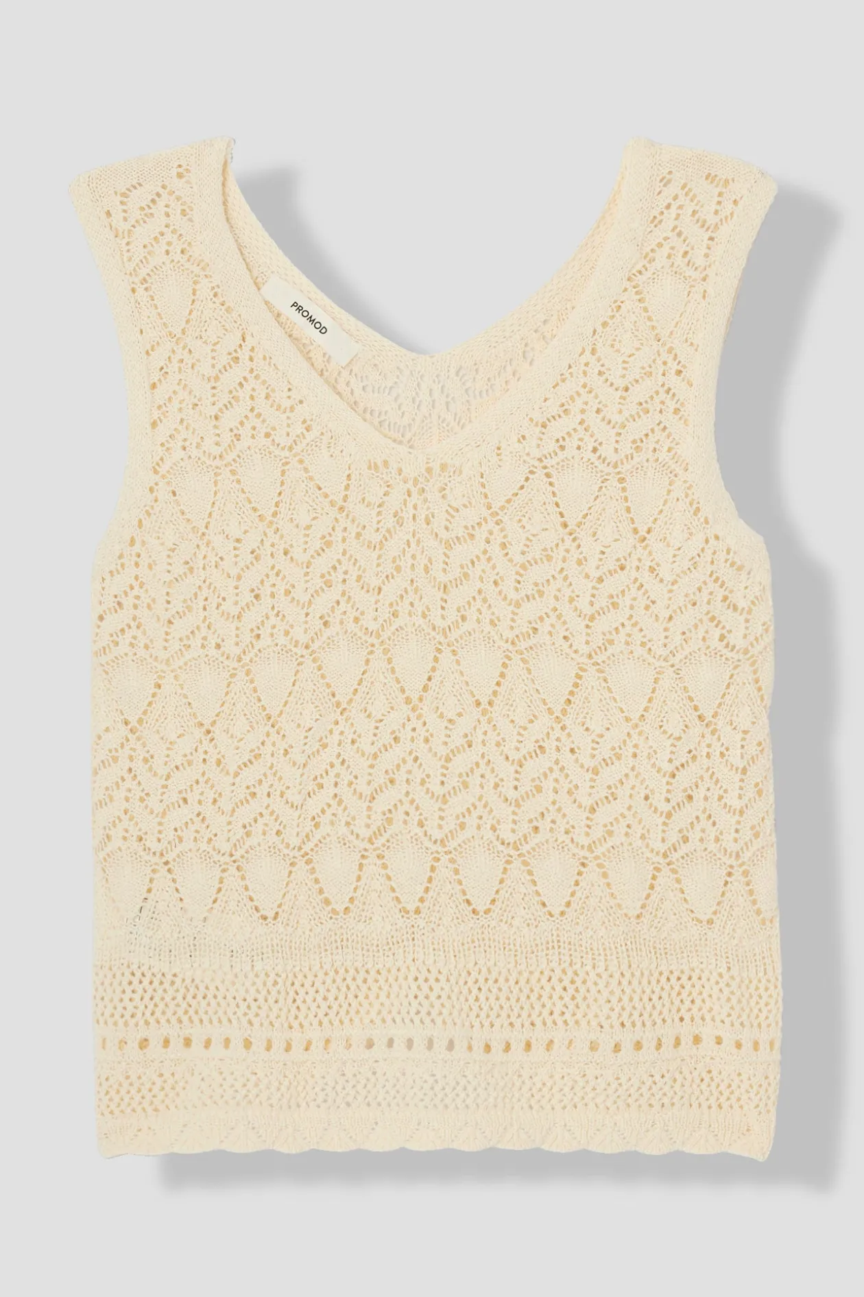 Promod Débardeur au crochet éco-conçu - Ecru Online