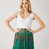 Promod Débardeur col V Femme - Ecru Outlet