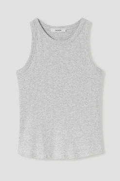 Promod Débardeur côtelé Femme - Gris clair Grisclair Store