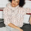 Promod Echarpe tachetée Femme - Imprimé écru Impriméécru Fashion
