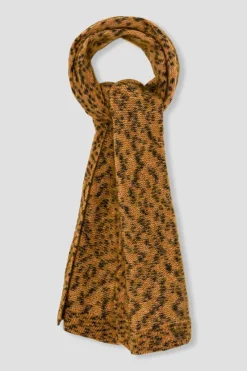Promod Echarpe tachetée Femme - Imprimé camel Imprimécamel Flash Sale