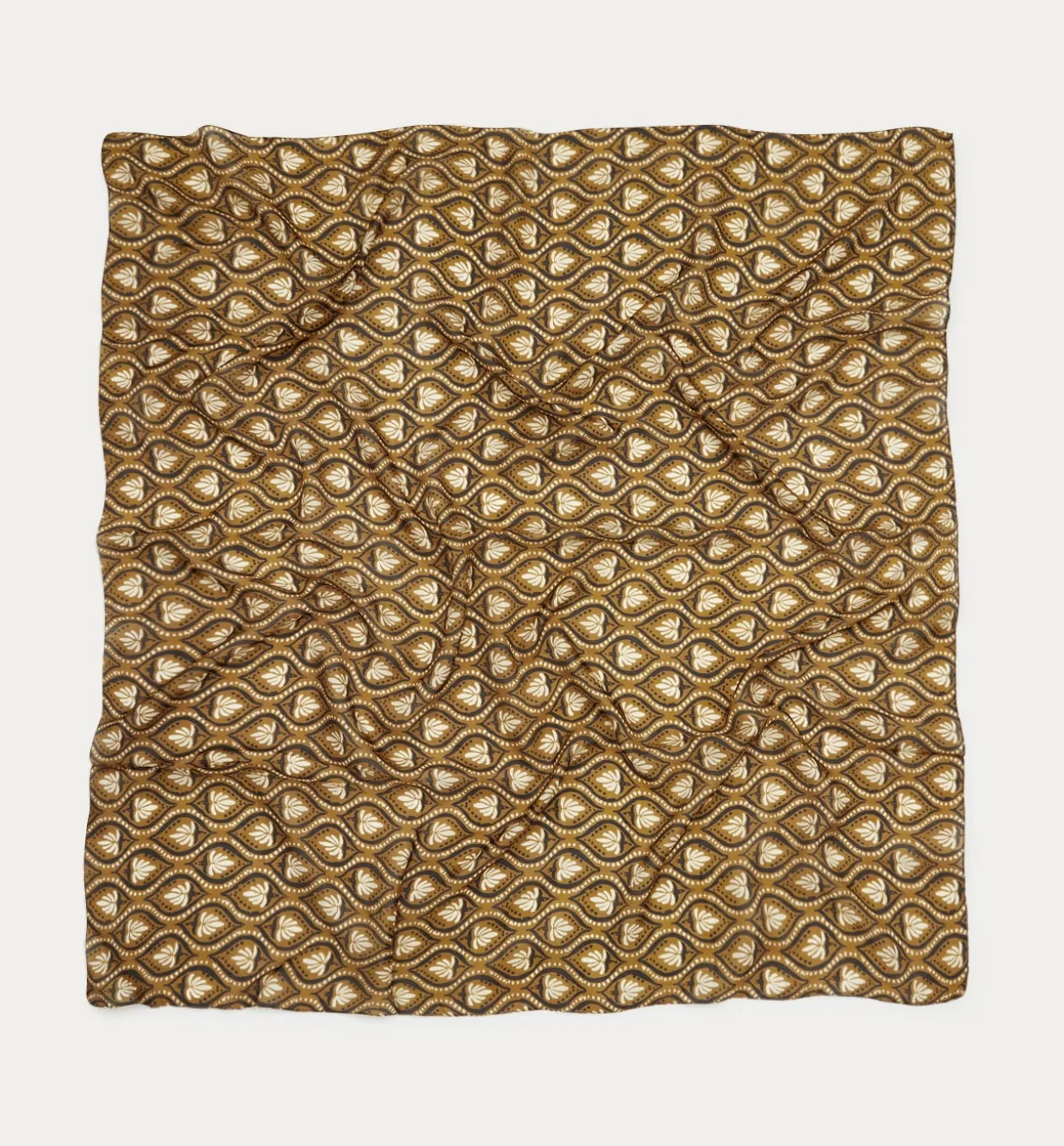 Promod Foulard en soie imprimée - Bronze Outlet