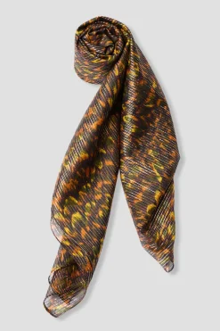 Promod Foulard imprimé irisé Femme - Imprimé kaki Imprimékaki Discount