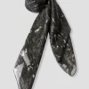 Promod Foulard imprimé irisé Femme - Imprimé gris Imprimégris Sale
