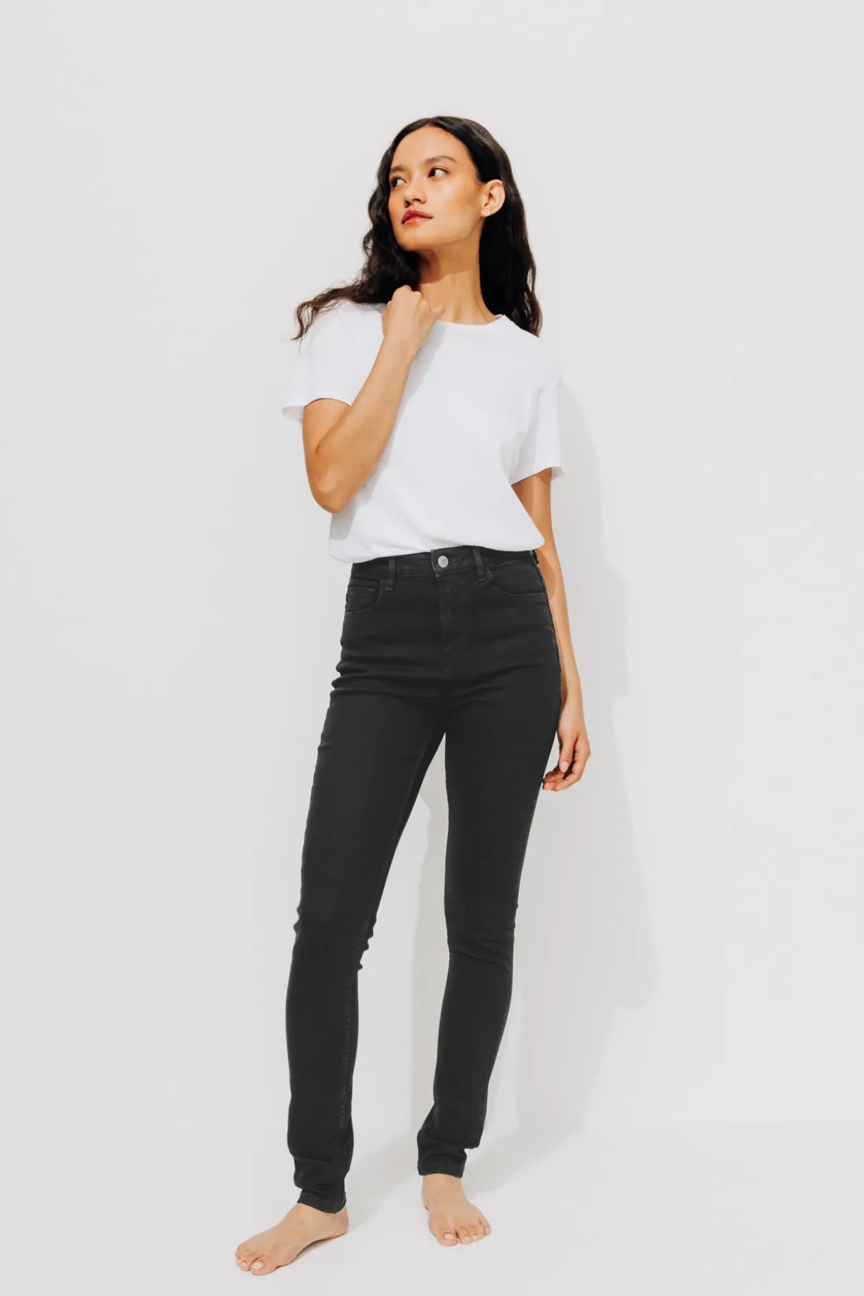 Promod GASPARD jean skinny Femme - Noir New