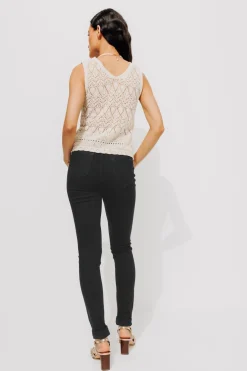 Promod GASPARD jean skinny Femme - Noir New