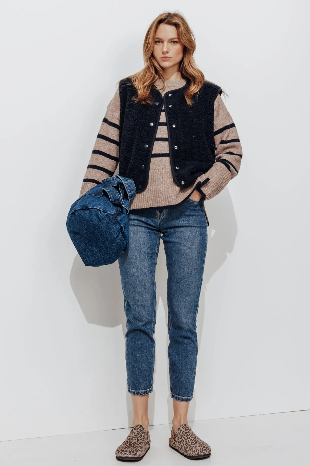 Promod GASTON jean slim cropped Femme - Jean moyen Jeanmoyen Fashion