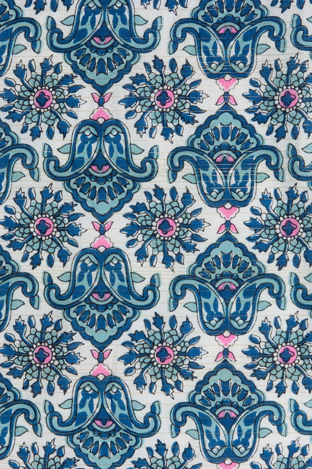 Promod Grand foulard carré imprimé - Imprimé bleu Imprimébleu Online