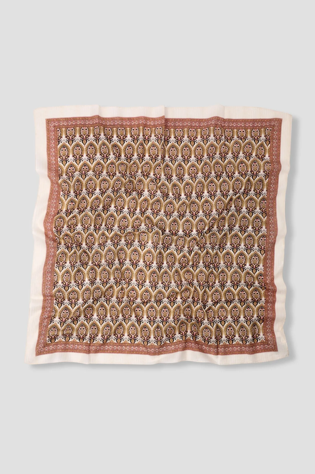 Promod Grand foulard carré imprimé - Imprimé ocre Impriméocre New
