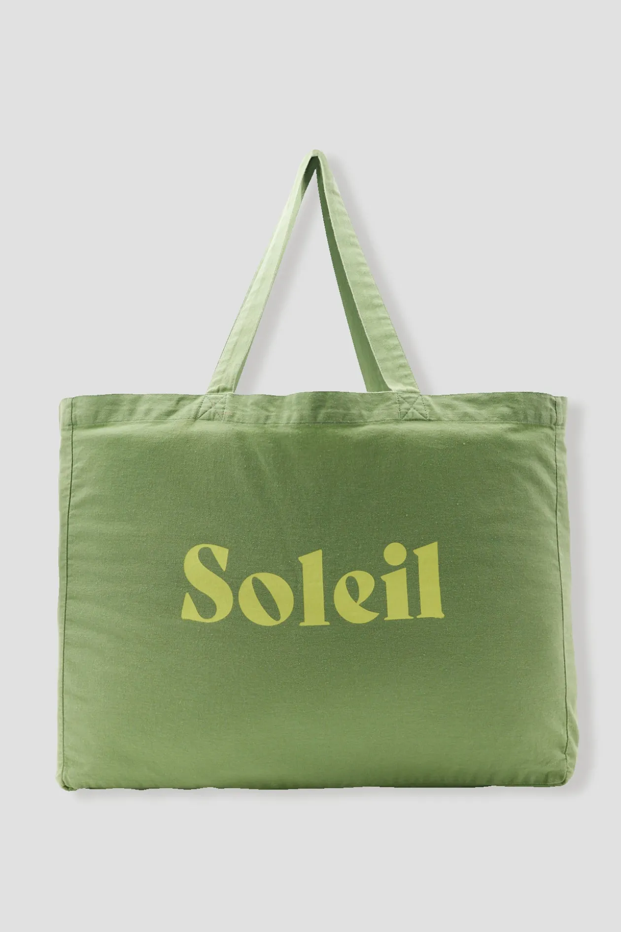 Promod Grand tote bag SOLEIL Femme - Vert Fashion