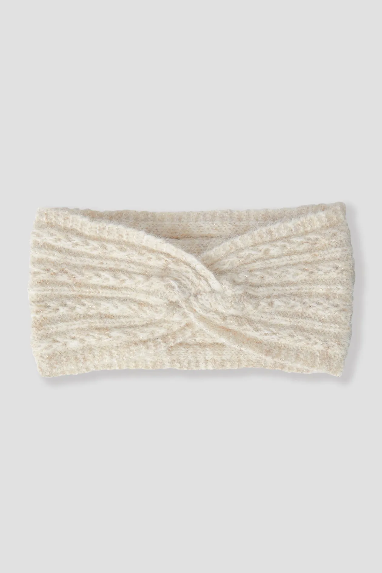 Promod Headband en tricot Femme - Ecru New