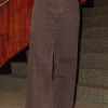 Promod HECTOR pantalon large Femme - Chocolat Fashion