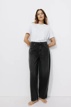 Promod Jean balloon taille haute - Noir Best