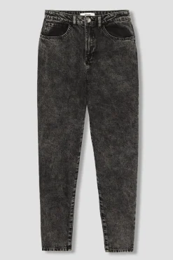 Promod Jean balloon taille haute - Noir Discount