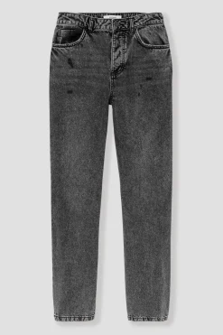 Promod Jean droit taille haute Femme - Noir Hot