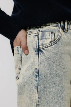 Promod Jean large blanchi teinté - Jean clair Jeanclair Outlet
