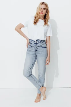 Promod Jean mom taille haute MARCEL - Jean clair Jeanclair Cheap