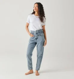 Promod Jean mom taille haute MARCEL - Jean clair Jeanclair Best Sale